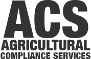 Agricultural Compliance Services